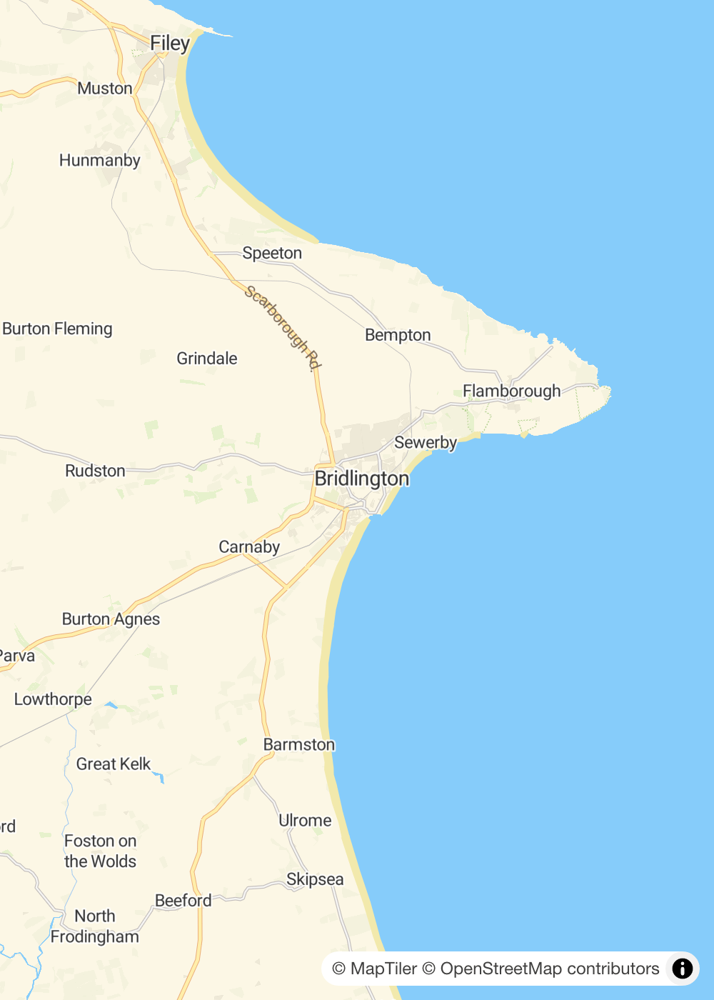 Map of Bridlington