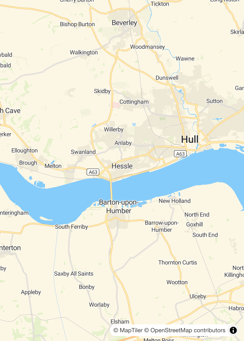 Map of Hessle