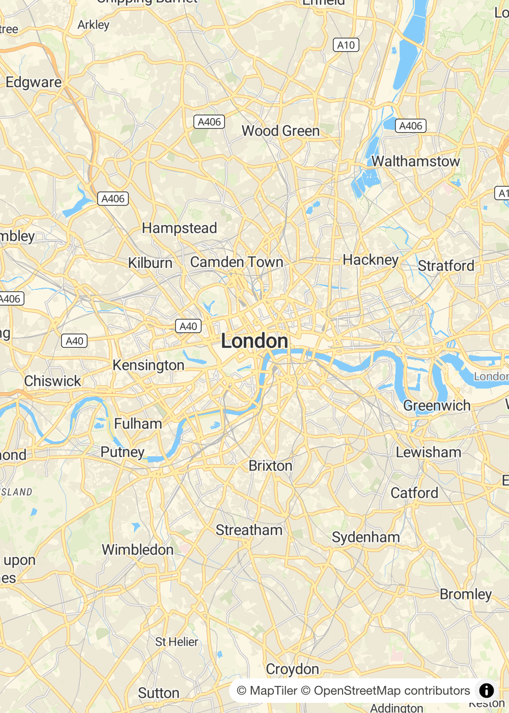 Map of London