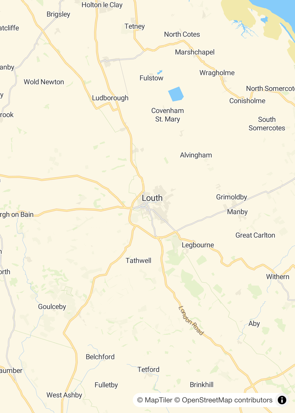 Map of Louth