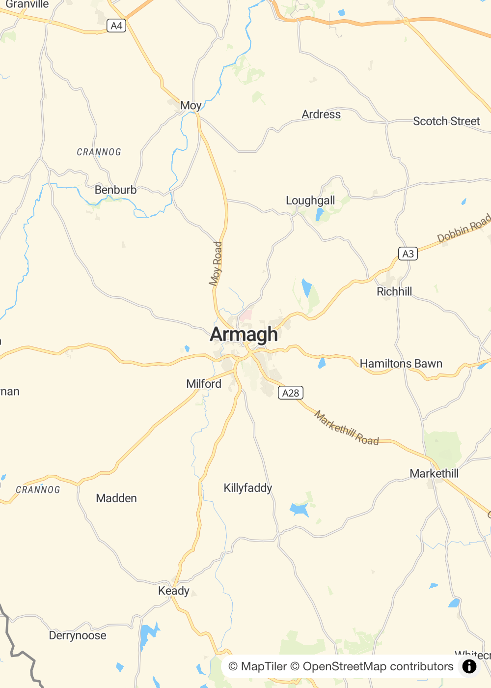 Map of Armagh