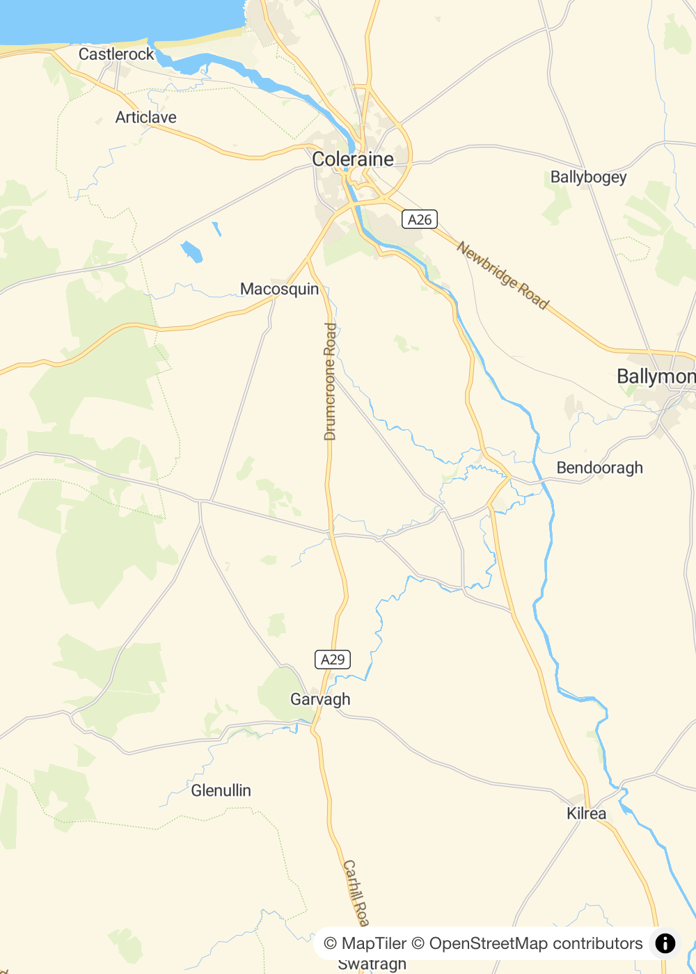 Map of Londonderry