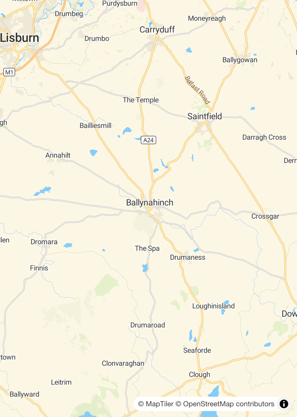 Map of Ballynahinch