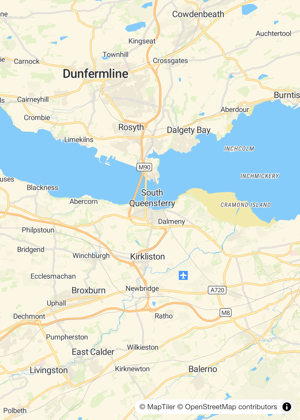 Map of South Queensferry