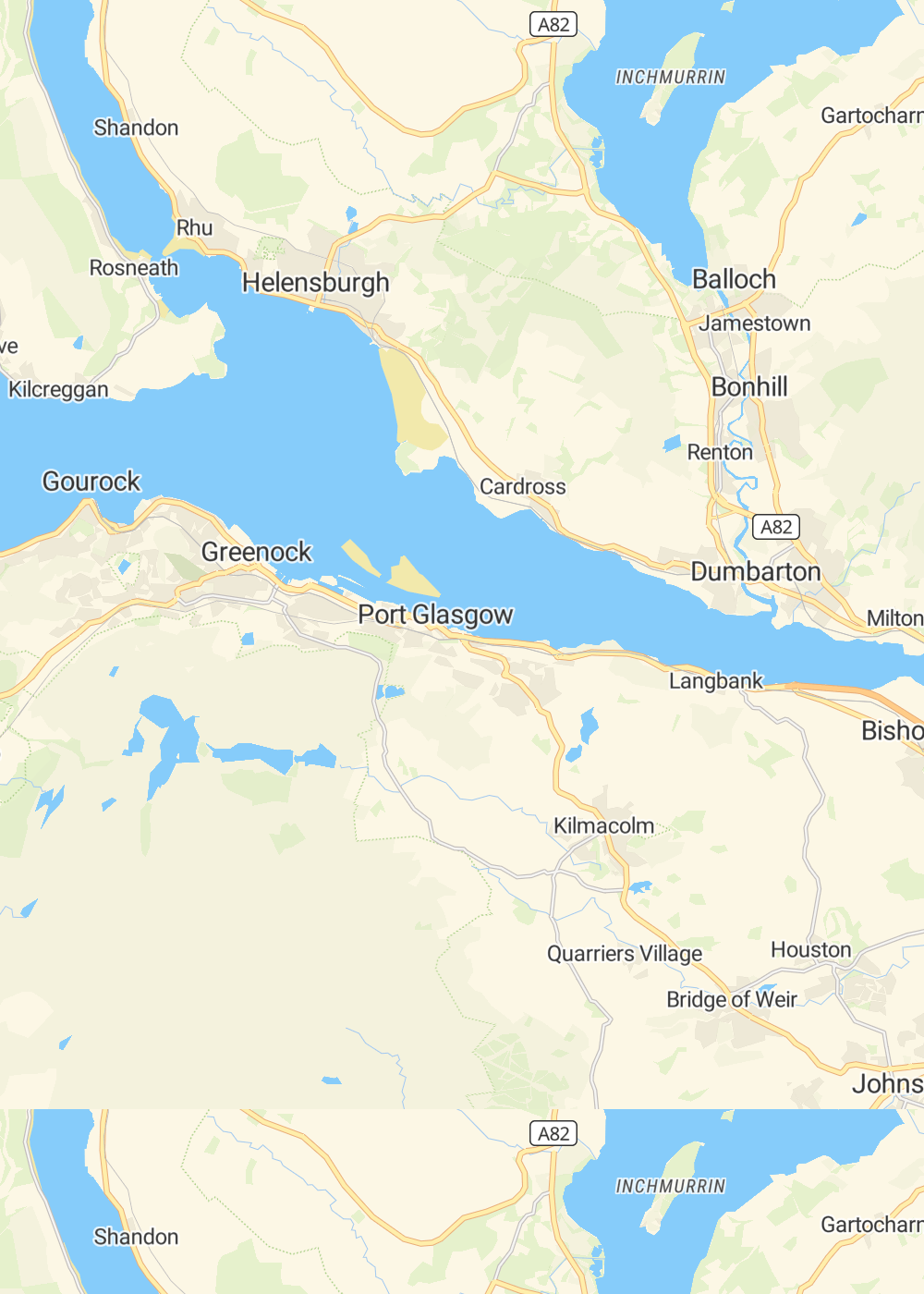 Map of Inverclyde