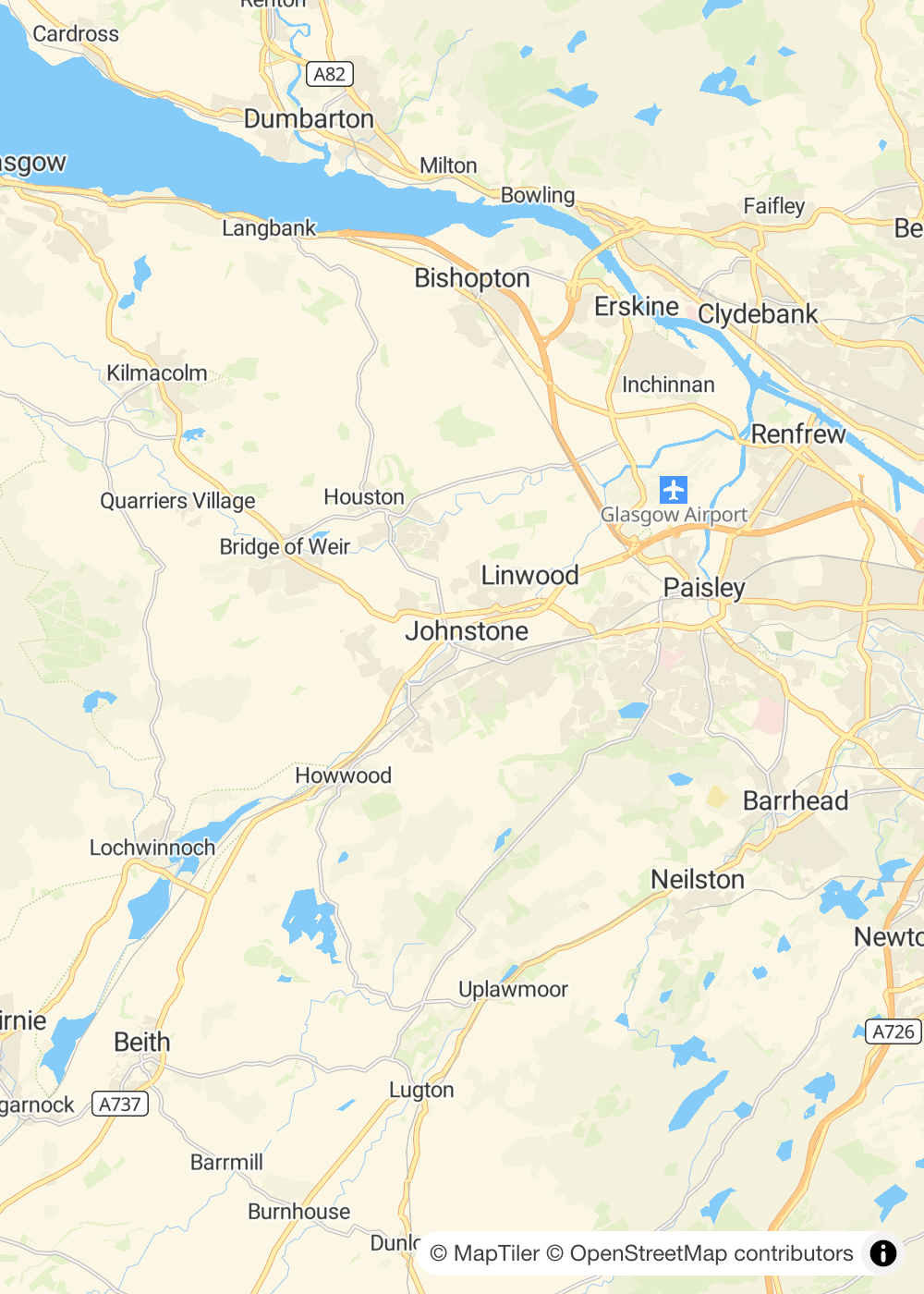 Map of Johnstone