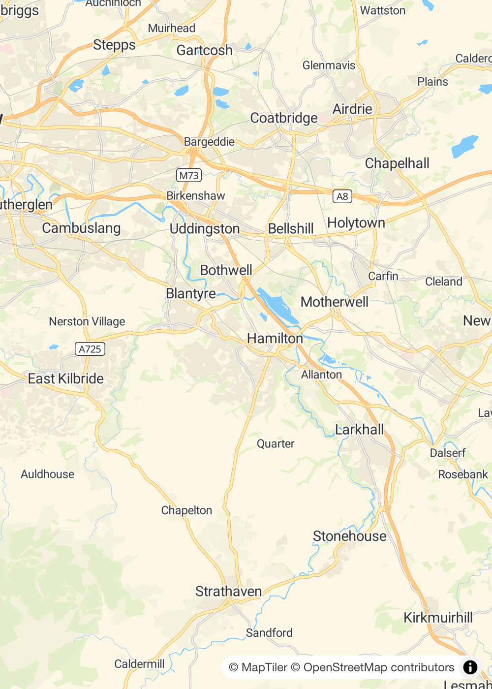 Map of Hamilton