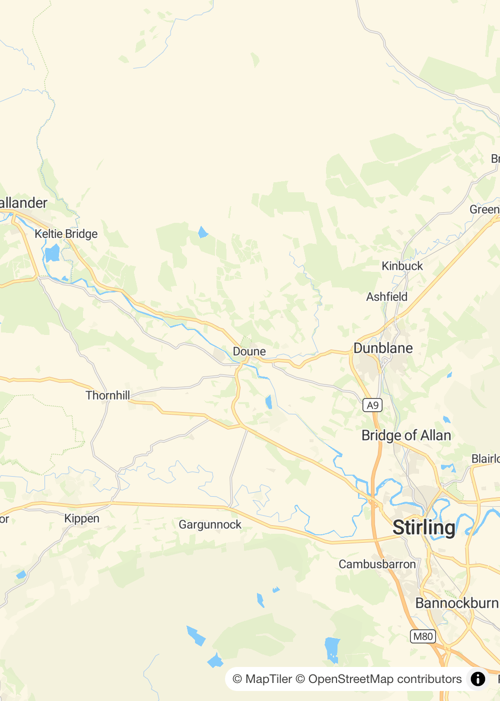 Map of Doune