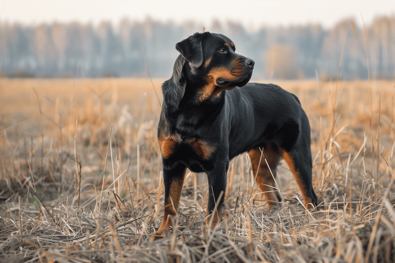 The Rottweiler: A Loyal Guardian with a Gentle Heart